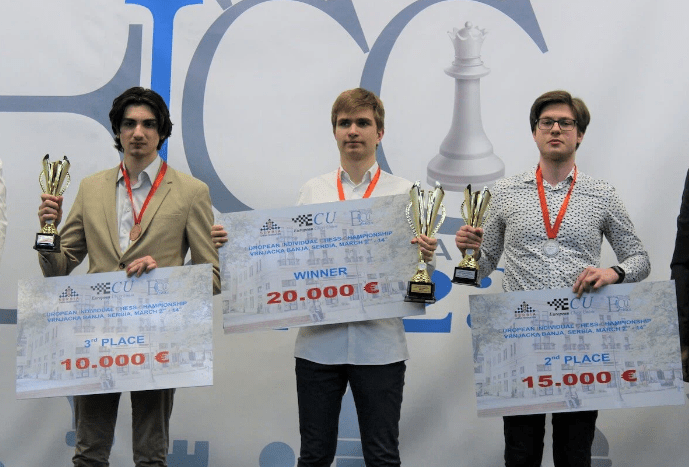 Alexey Sarana Wins European Chess Championship