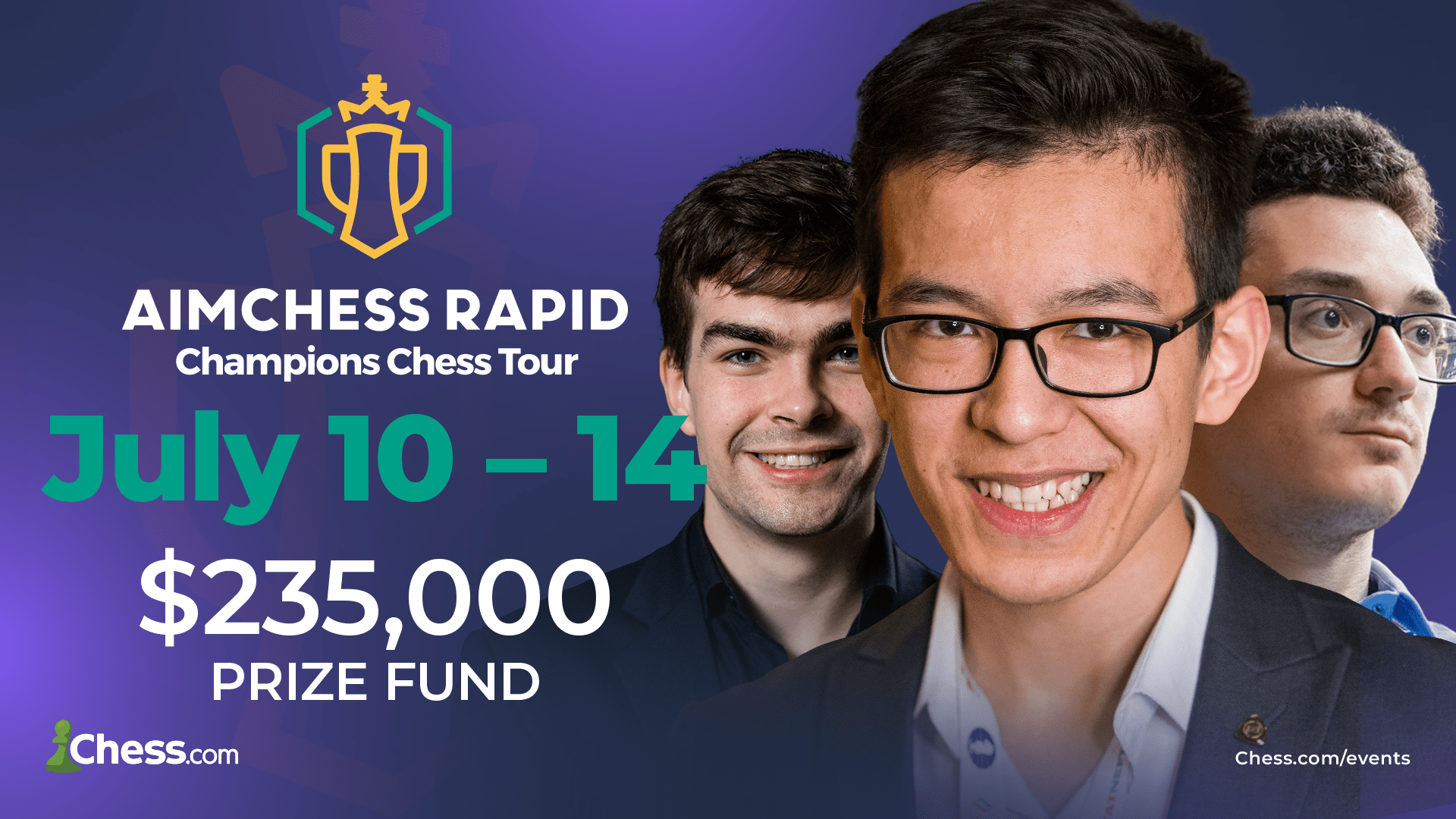 Announcing Aimchess Rapid: 4th Event Of $2 Million Champions Chess Tour Kicks Off This July