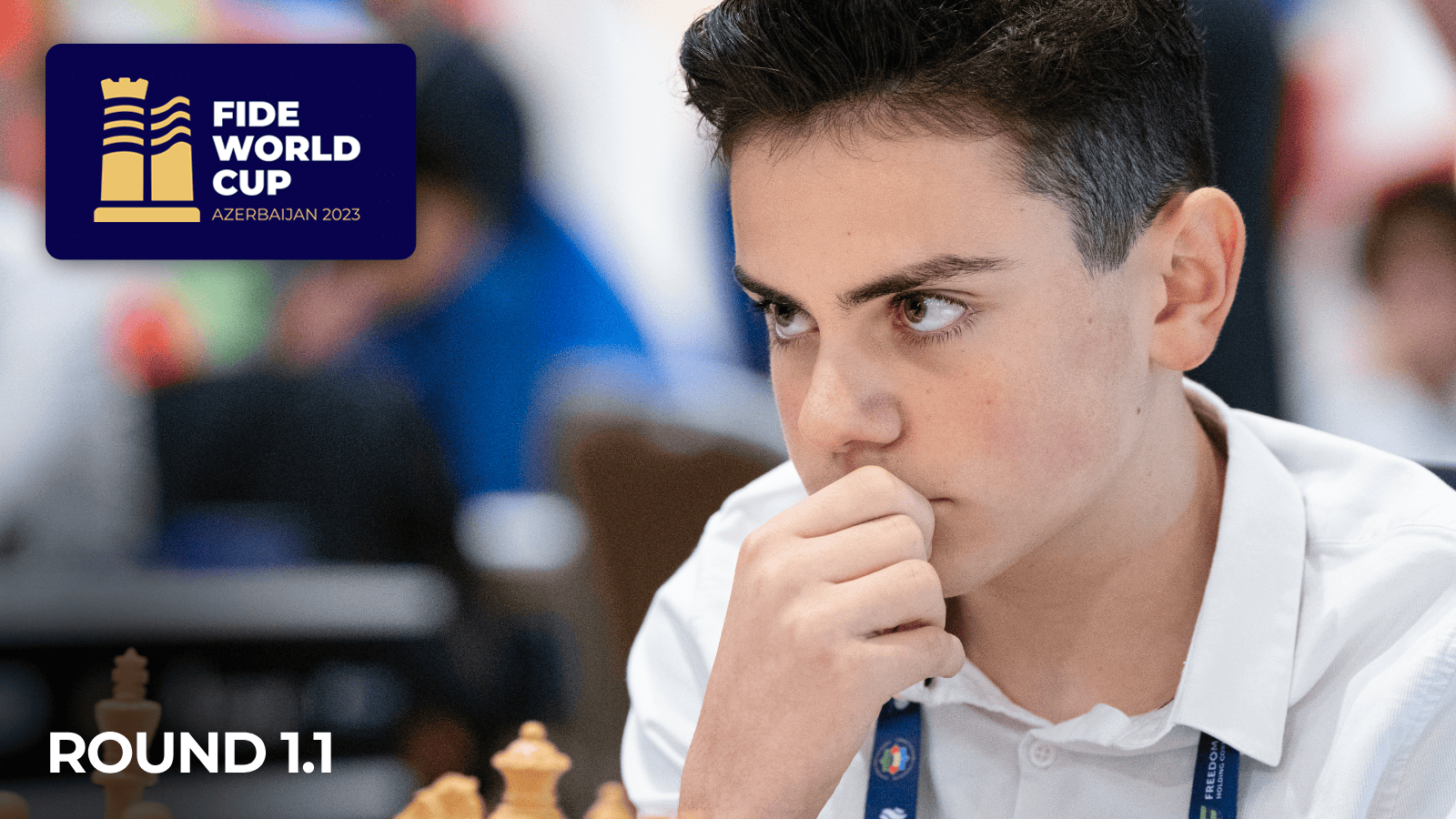 14-Year-Old Ediz Gurel Stars As 2023 FIDE World Cup Starts In Baku